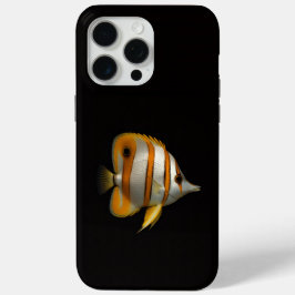 Black 4 Luxe iPhone 15 Pro Max, Reef Butterflyfish iPhone 15 Pro Maxケース