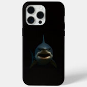 Black 4 Luxe iPhone 15 Pro Max, White Shark Case-Mate iPhoneケース (裏面)