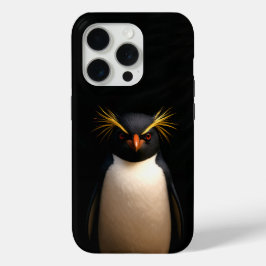 Black 4 Luxe iPhone 15 Pro, Rockhopper Penguin iPhone 15 Proケース