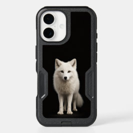 Black 4 Luxe iPhone 16 Case, Ivory Arctic Fox
