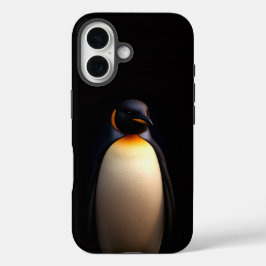 Black 4 Luxe iPhone 16 Case-Mate, Emperor Penguin iPhone 16ケース