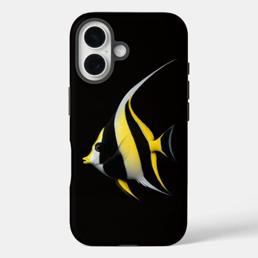 Black 4 Luxe iPhone 16 Case-Mate, Moorish Idol Case-Mate iPhoneケース (裏面)