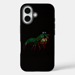Black 4 Luxe iPhone 16 Mate, Mantis Shrimp iPhone 16ケース