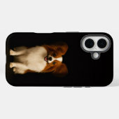 Black 4 Luxe iPhone 16 Mate, Refined Papillon Case-Mate iPhoneケース (裏面 (横))