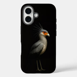 Black 4 Luxe iPhone 16 Mate, Secretarybird iPhone 16ケース