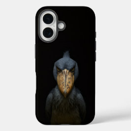 Black 4 Luxe iPhone 16 Mate, Shoebill Bird iPhone 16ケース