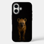 Black 4 Luxe iPhone 16 Mate, Wild Spotted Hyena Case-Mate iPhoneケース (裏面)