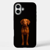 Black 4 Luxe iPhone 16 Plus, Agile Vizsla Dog Case-Mate iPhoneケース (裏面)