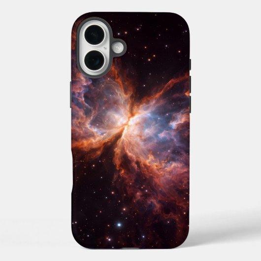 Black 4 Luxe iPhone 16 Plus, Butterfly Nebula Case-Mate iPhoneケース (裏面)