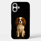 Black 4 Luxe iPhone 16 Plus, Cavalier Spaniel Case-Mate iPhoneケース (裏面)