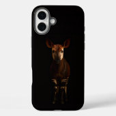Black 4 Luxe iPhone 16 Plus, Forest Okapi Case-Mate iPhoneケース (裏面)