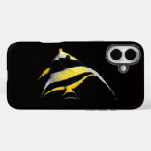 Black 4 Luxe iPhone 16 Plus Mate, Moorish Idol Case-Mate iPhoneケース (裏面 (横))