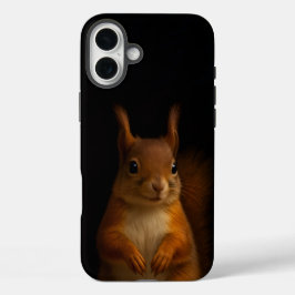 Black 4 Luxe iPhone 16 Plus Mate, Red Squirrel iPhone 16 Plusケース