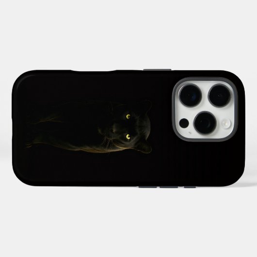 Black 4 Luxe iPhone 16 Pro, Black Panther Case-Mate iPhoneケース (裏面 (横))