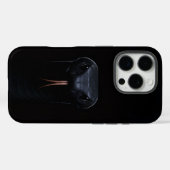 Black 4 Luxe iPhone 16 Pro Case-Mate, Black Mamba Case-Mate iPhoneケース (裏面 (横))