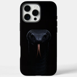 Black 4 Luxe iPhone 16 Pro Max Case, Black Mamba iPhone 16 Pro Maxケース