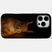 Black 4 Luxe iPhone 16 Pro Max Case, Red Squirrel Case-Mate iPhoneケース (裏面 (横))