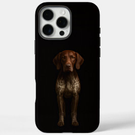 Black 4 Luxe iPhone 16 Pro Max, German Pointer Dog iPhone 16 Pro Maxケース