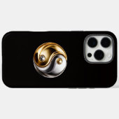 Black 4 Luxe iPhone 16 Pro Max, Harmony Yin Yang Case-Mate iPhoneケース (裏面 (横))