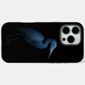 Black 4 Luxe iPhone 16 Pro Max, Little Blue Heron Case-Mate iPhoneケース (裏面 (横))