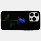 Black 4 Luxe iPhone 16 Pro Max, Midnight Blue Rose Case-Mate iPhoneケース (裏面 (横))