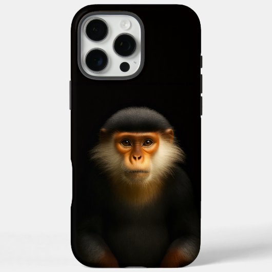Black 4 Luxe iPhone 16 Pro Max, Red Douc Langur Case-Mate iPhoneケース (裏面)