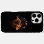 Black 4 Luxe iPhone 16 Pro Max, Red Lionfish Case-Mate iPhoneケース (裏面 (横))