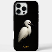 Black 4 Luxe iPhone 16 Pro Max, Snowy Egret Case-Mate iPhoneケース (裏面)