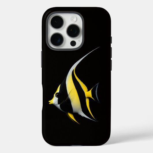 Black 4 Luxe iPhone 16 Pro, Moorish Idol Case-Mate iPhoneケース (裏面)