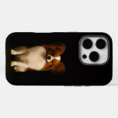 Black 4 Luxe iPhone 16 Pro, Refined Papillon Case-Mate iPhoneケース (裏面 (横))