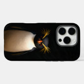 Black 4 Luxe iPhone 16 Pro, Rockhopper Penguin Case-Mate iPhoneケース (裏面 (横))