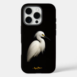 Black 4 Luxe iPhone 16 Pro, Snowy Egret iPhone 16 Proケース