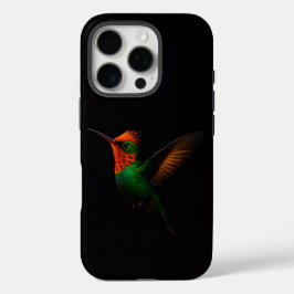 Black 4 Luxe iPhone 16 Pro, Tufted Coquette Bird iPhone 16 Proケース