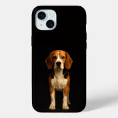 Black 4 Luxe, Kind Beagle iPhone 15 Plus Case-Mate iPhoneケース (裏面)