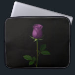 Black 4 Luxe Laptop Sleeve, Royal Violet Rose ラップトップスリーブ<br><div class="desc">Add a touch of regal elegance and dramatic floral presence to your everyday work essentials with the Black 4 Luxe Laptop Sleeve featuring the Royal Violet Rose, rendered with exceptional realism against the flawlessly uniform deep-black background that defines the Black 4 Luxe identity. The Royal Violet Rose is presented in...</div>