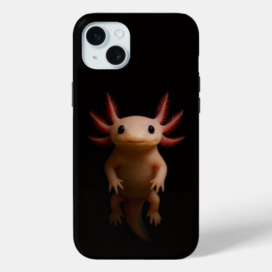 Black 4 Luxe, Mexican Axolotl Case-Mate iPhoneケース (裏面)