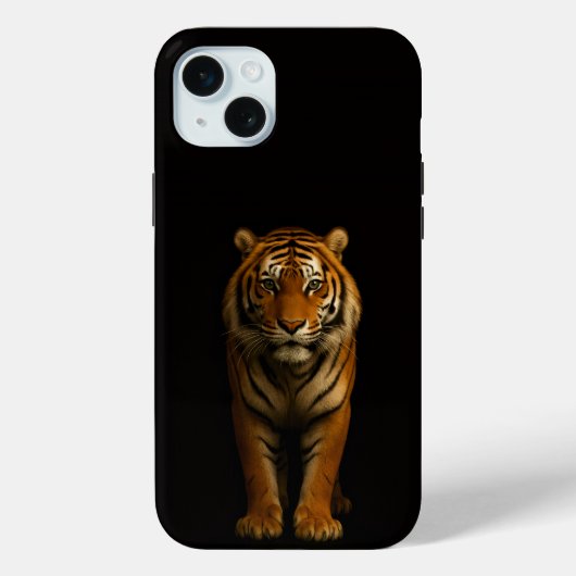 Black 4 Luxe, Noble Tiger iPhone 15 Plus Case-Mate iPhoneケース (裏面)