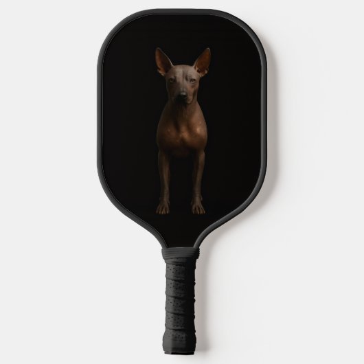 Black 4 Luxe Pickleball Paddle, Argentina Pila Dog ピックルボールラケット (裏面)