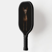 Black 4 Luxe Pickleball Paddle, Argentina Pila Dog ピックルボールラケット (左)