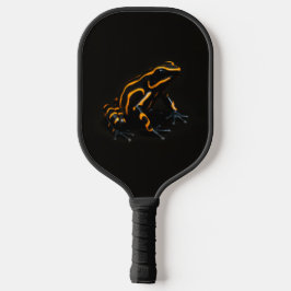 Black 4 Luxe Pickleball Paddle, Black Orange Frog ピックルボールラケット