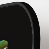 Black 4 Luxe Pickleball Paddle, Blue Yellow Macaw ピックルボールラケット (左詳細)