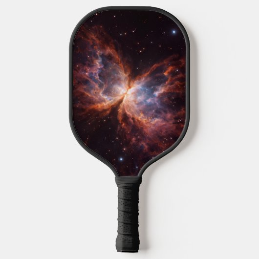 Black 4 Luxe Pickleball Paddle, Butterfly Nebula ピックルボールラケット (裏面)