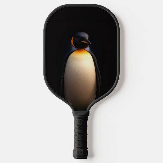 Black 4 Luxe Pickleball Paddle, Emperor Penguin ピックルボールラケット (裏面)