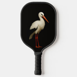 Black 4 Luxe Pickleball Paddle, Graceful Stork ピックルボールラケット