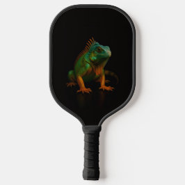 Black 4 Luxe Pickleball Paddle, Green Iguana ピックルボールラケット
