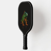 Black 4 Luxe Pickleball Paddle, Green Iguana ピックルボールラケット (左)
