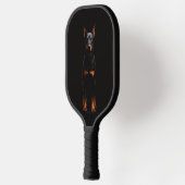 Black 4 Luxe Pickleball Paddle, Guardian Doberman ピックルボールラケット (左)