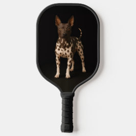 Black 4 Luxe Pickleball Paddle, Hairless Terrier ピックルボールラケット
