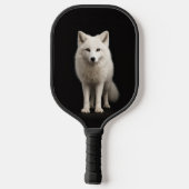 Black 4 Luxe Pickleball Paddle, Ivory Arctic Fox ピックルボールラケット (裏面)