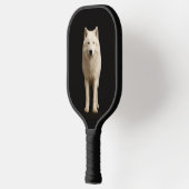 Black 4 Luxe Pickleball Paddle, Ivory Arctic Wolf ピックルボールラケット (左)